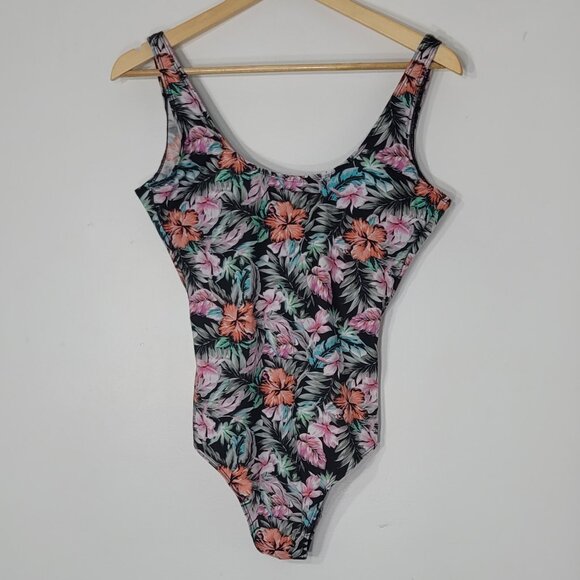 Didi Floral Tropical Printed Multicolor Bathing Scoop Neck One-Piece Swimsuit - Picture 2 of 10